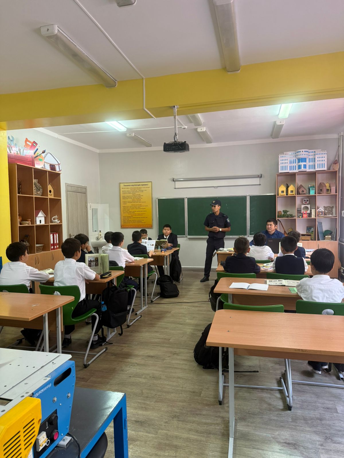 Құқықбұзушылықтың алдын алу бойынша түсіндіру жұмыстары жүргізілді.