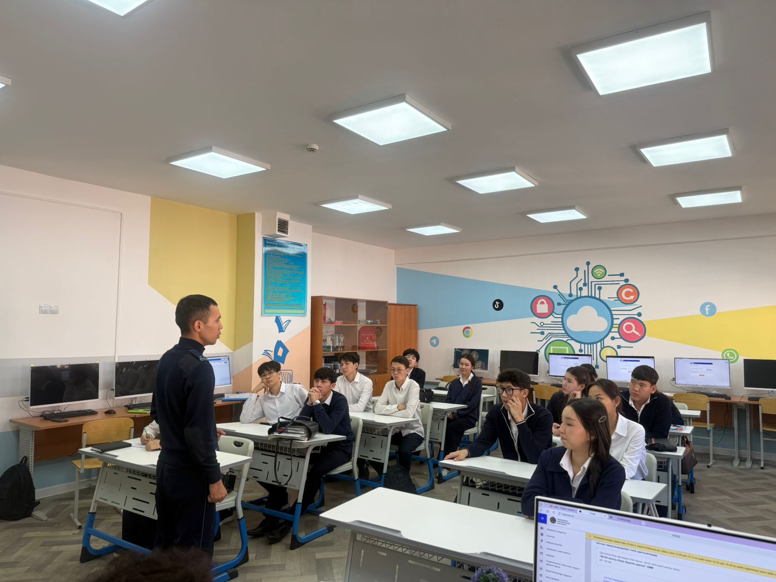 Құқықбұзушылықтың алдын алу бойынша түсіндіру жұмыстары жүргізілді.