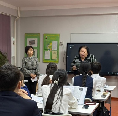 Қазақ–Қытай халықаралық колледжінің өкілдері келіп кәсіби бағдар жүргізді