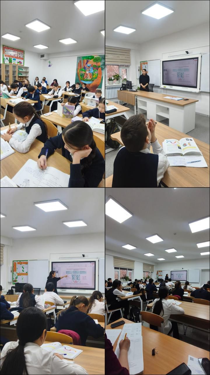 ҒЖБ он күндігіне байланысты ұйымдастырылған ашық сабақ